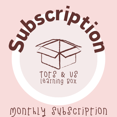 Toddler Box- Monthly Subscription SAVE $5 + free shipping